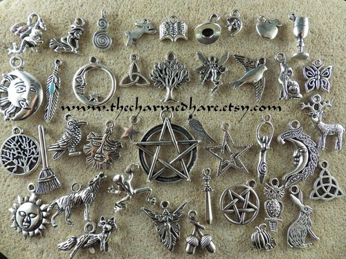 Silver pagan wiccan - 41, x