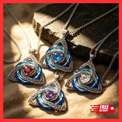 2027 birthstone celtic trinity - birthstone,