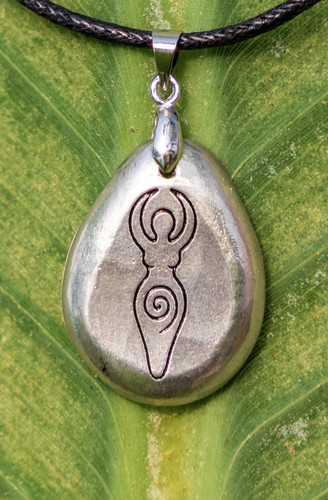 Handmade wiccan spiral goddess - handmade,