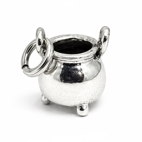 Cauldron charm 925 sterling - cauldron,