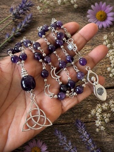 Celtic magick witch necklace - magick,