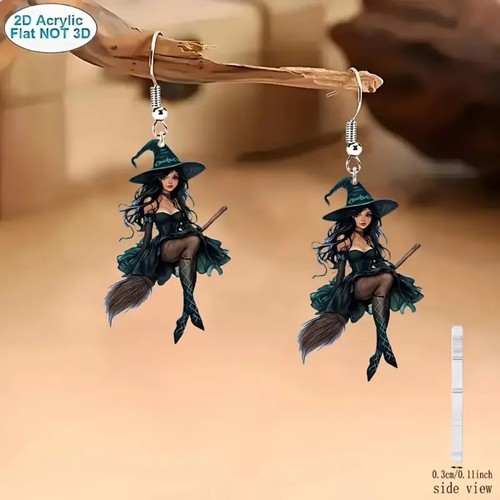 Halloween earrings dark - halloween,