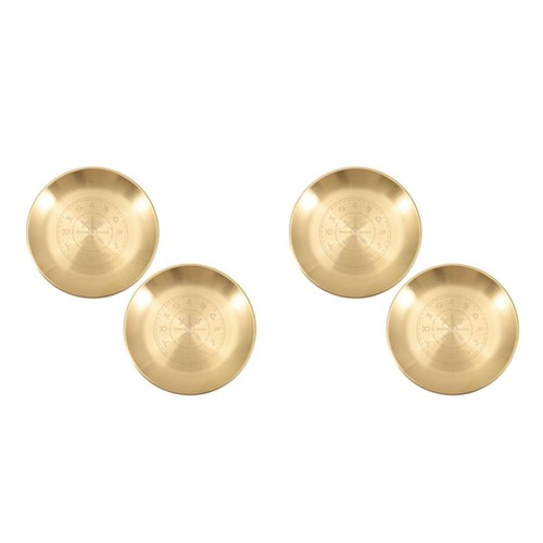 Metal candle holder set - candle, for