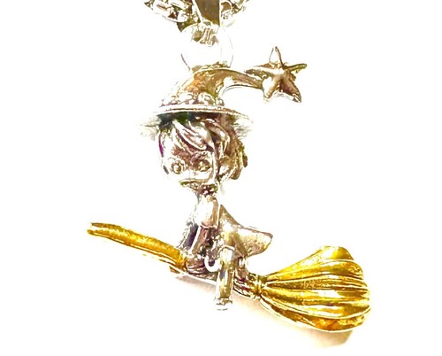 Cute witch broomstick - broomstick, charm