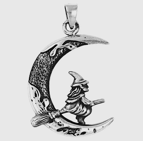 Crescent moon pendant necklace - crescent,
