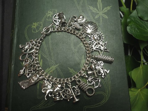Tarot card charm bracelet - bracelet,