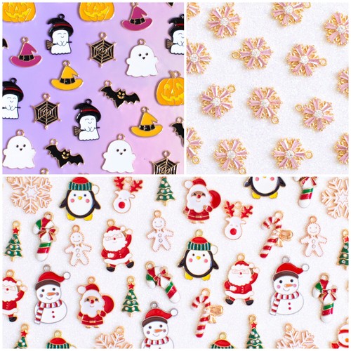 Halloween christmas charms - halloween,