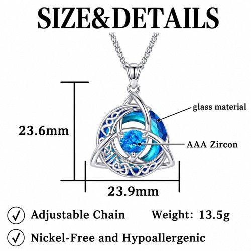2027 birthstone celtic - celtic, trinity
